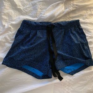 lululemon on the fly woven shorts